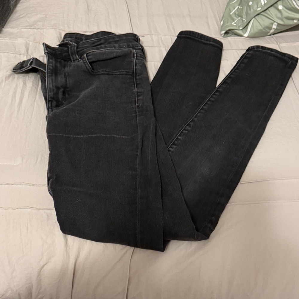 American Eagle Outfitters Charcoal Stretch Jeans